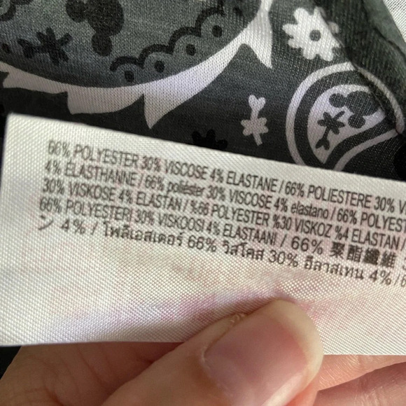 Disney Pants Jumpsuit Romper One Piece Subtle Mickey Mouse Sz Small - Picture 6 of 14